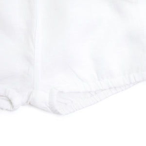 Pure linen Baby  White Bloomer-Shell Collection