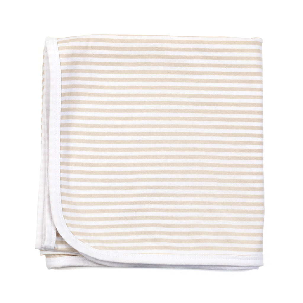 Organic Cotton - Baby  Blanket - Striped Collection