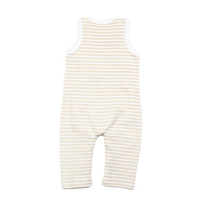 Organic Cotton  Baby- Jumpsuit Sleeve Less -Striped Collection