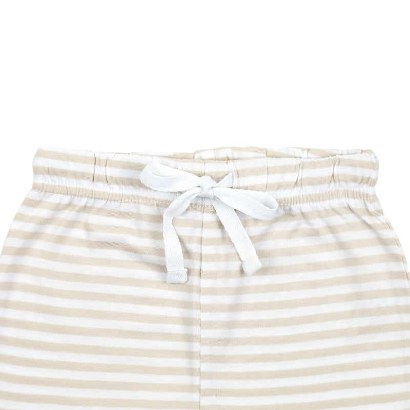Organic Cotton Baby Short  -Striped Collection