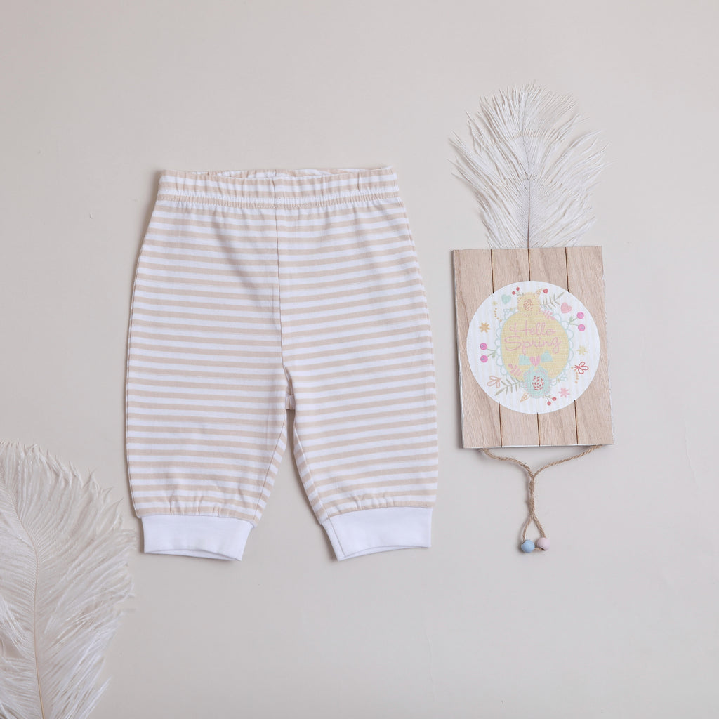 Organic Cotton Baby Jogger Pant -Striped Collection