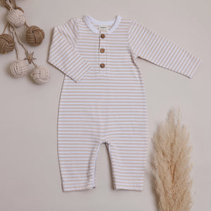 Organic Cotton - Baby Jumpsuit -Striped Collection