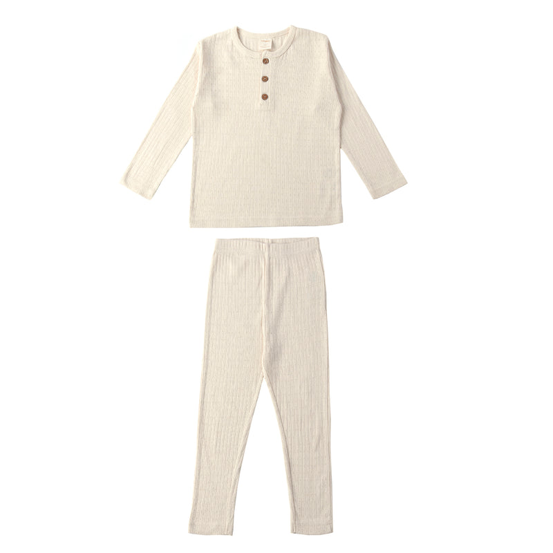 Organic Cotton - Pointelle Pyjama Set